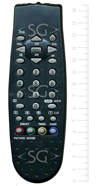 Пульт дистанционного управления для PHILIPS RC0764 (0770)